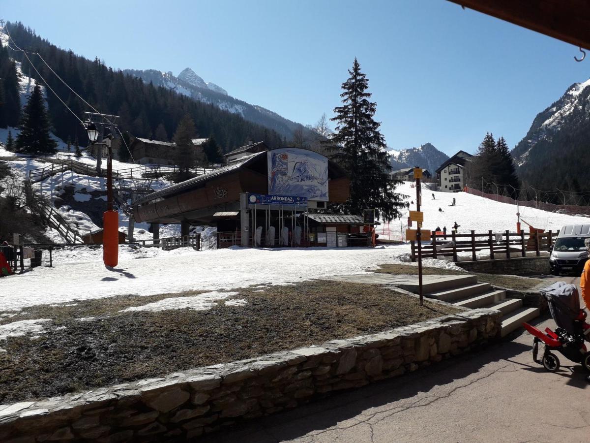Magnifique Studio Au Pied Du Telecabine D'Arrondaz Et Des Pistes De Ski Modane Ngoại thất bức ảnh