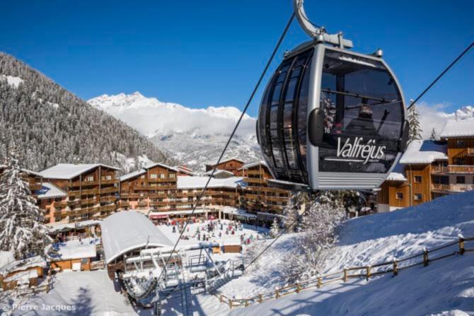 Magnifique Studio Au Pied Du Telecabine D'Arrondaz Et Des Pistes De Ski Modane Ngoại thất bức ảnh
