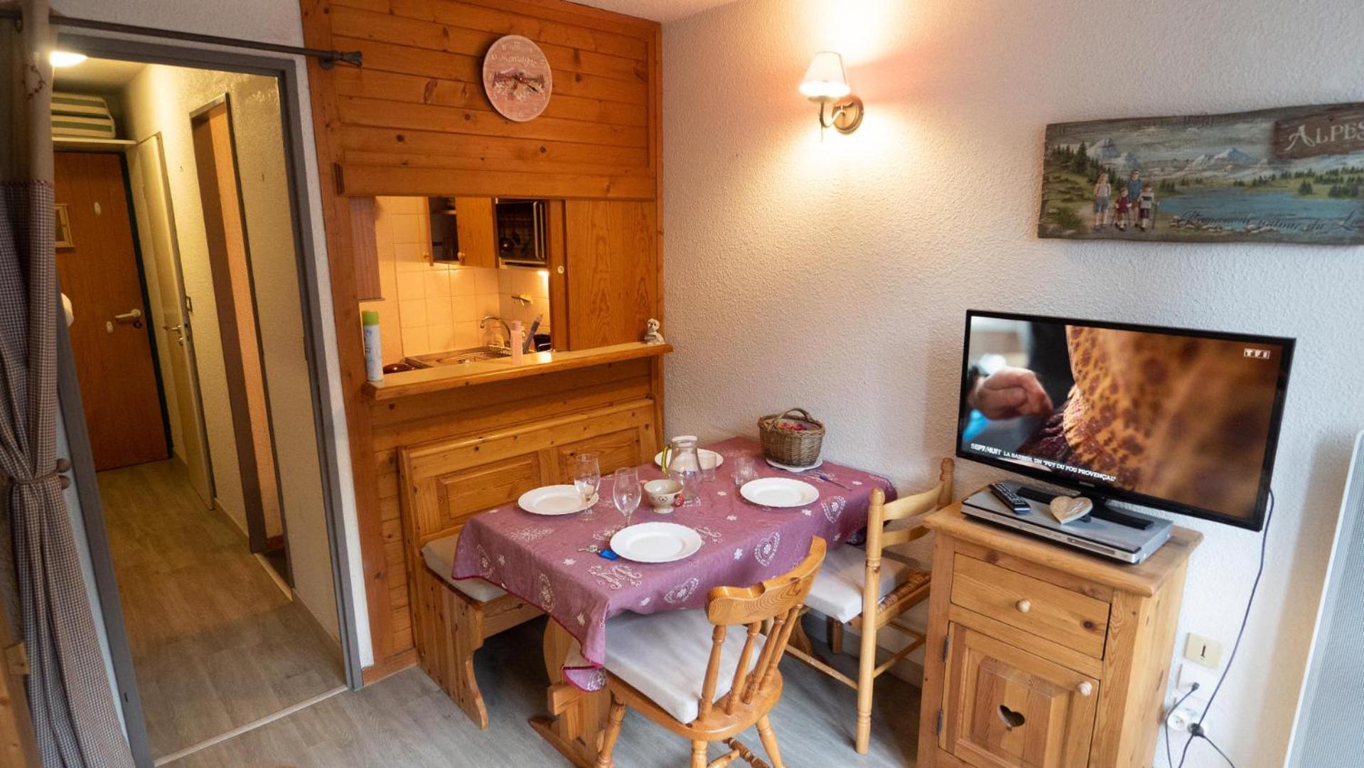 Magnifique Studio Au Pied Du Telecabine D'Arrondaz Et Des Pistes De Ski Modane Ngoại thất bức ảnh
